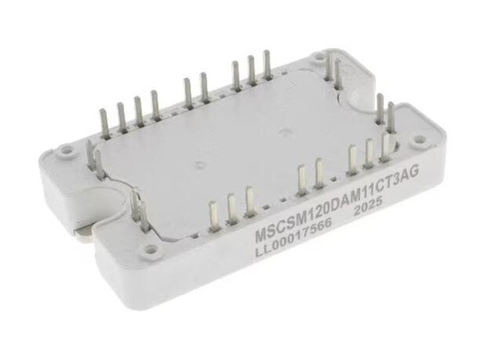 Αυτοκίνητη MOSFET ενοτήτων MSCSM120DAM11CT3AG SIC IGBT ενότητα 4000Vrms δύναμης