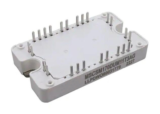 Διπλή κοινή πηγή MSCSM170DUM11T3AG Automotive IGBT Modules 240A 1700V MOSFET