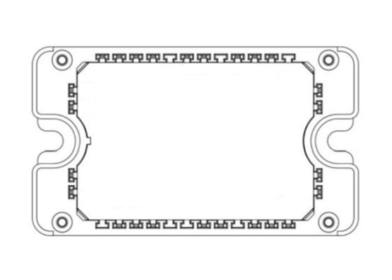 4N-κανάλι Mosfet MOSFET γεφυρών SIC σειράς MSCSM170HM23CT3AG πλήρης ενότητα 602W δύναμης
