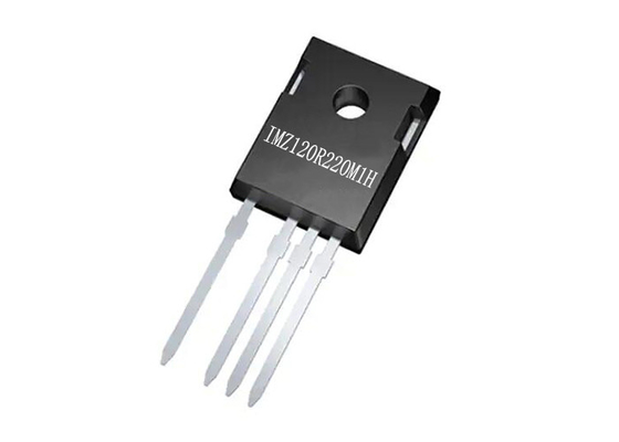 MOSFET IMZ120R220M1H CoolSiC MOSFET καρβιδίου του πυριτίου ενιαίες κρυσταλλολυχνίες -247-4 FET