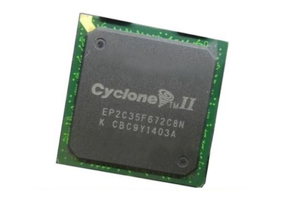 Προγραμματίσημο τσιπ ολοκληρωμένων κυκλωμάτων 672-FBGA σειράς πυλών τομέων EP2C35F672C8N