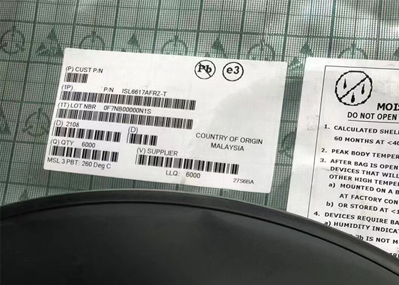 Doubler τσιπ ISL6617AFRZ 6mA PWM ολοκληρωμένων κυκλωμάτων με το χαρακτηριστικό γνώρισμα ελέγχου παραγωγής