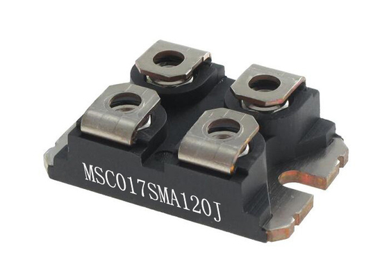 1200V N-Channel καρβιδίου MSC017SMA120J του πυριτίου MOSFET δύναμης ενότητα μέθυσος-227-4