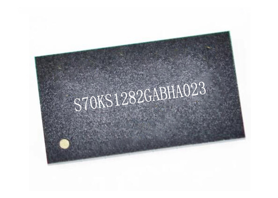 Μνήμη IC Chip S70KS1282GABHA023 200MHz Ψευδο-SRAM Μνήμη IC 24-FBGA