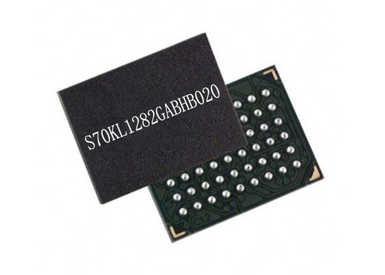 S70KL1282GABHB020 η ψευδο SRAM ολοκληρωμένου κυκλώματος επιφάνεια ολοκληρωμένου κυκλώματος 24-FBGA μνήμης τσιπ 128Mbit τοποθετεί