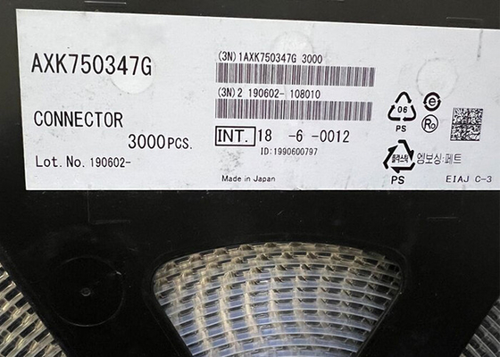 AXK750347G ορθογώνιοι συνδετήρες 300mA 60V τσιπ 50Position ολοκληρωμένων κυκλωμάτων