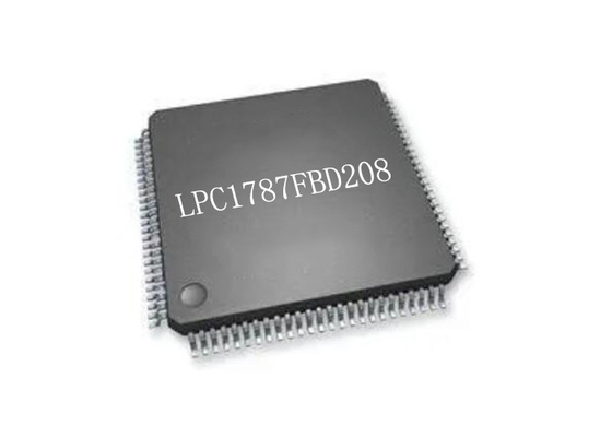 120MHz ολοκληρωμένο κύκλωμα 208-LQFP μικροελεγκτών λάμψης μικροελεγκτών MCU LPC1787FBD208 512KB