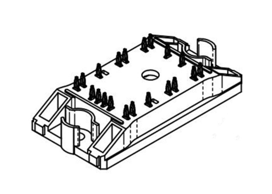 Αυτοκίνητες IGBT δύναμης ενοτήτων NXH80T120L2Q0S2TG IGBT ενότητες ενότητας 1200V