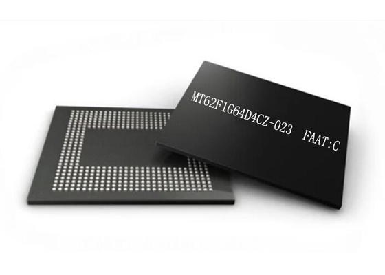 Κινητά LPDDR5 τσιπ μνήμης MT62F1G64D4CZ-023 FAAT SDRAM: Συσκευασία Γ 64Gbit TFBGA
