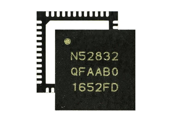 Nrf52832-qfab-γ-ρ σύστημα ολοκληρωμένου κυκλώματος RF της BT σε ένα τσιπ 48-VFQFN BT 5,3 SOC