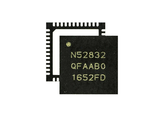 Multicore σύστημα 48-VFQFN nrf52832-qfaa-γ-R7 ολοκληρωμένου κυκλώματος 2.4GHz της BT πομποδεκτών RF
