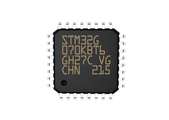 STM32G070KBT6 τριανταδυάμπιτο ολοκληρωμένο κύκλωμα 32-LQFP μικροελεγκτών ενιαίος-πυρήνων 64MHz 64KB