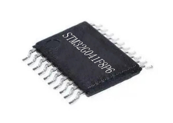 20 λάμψη μικροελεγκτών MCU STM32G041F8P6 64MHz 64KB TSSOP