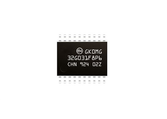 Ενσωματωμένος MCU ΒΡΑΧΊΟΝΑΣ φλοιός-M0 ολοκληρωμένου κυκλώματος STM32G031F8P6 μικροελεγκτών