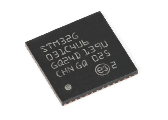Ενιαίος πυρήνας STM32G031C4U6 ολοκληρωμένων κυκλωμάτων μικροελεγκτών ηλεκτρονικός