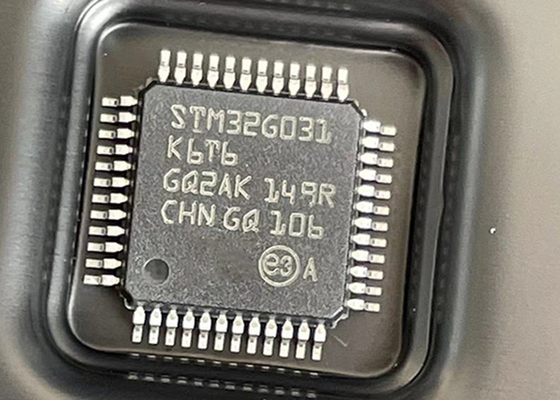 STM32G031K6T6 η ενιαία επιφάνεια 32-LQFP μικροελεγκτών MCU πυρήνων τοποθετεί