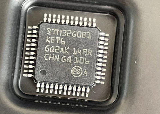 128KB η τριανταδυάμπιτη ενσωματωμένη επιφάνεια 32-LQFP ολοκληρωμένου κυκλώματος STM32G0B1KBT6 μικροελεγκτών τοποθετεί