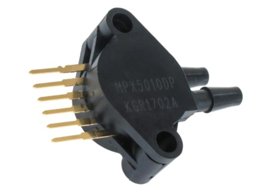 Ενσωματωμένο διαφορικό αισθητήρων 1.45PSI 10kPa πίεσης πυριτίου MPX5010DP