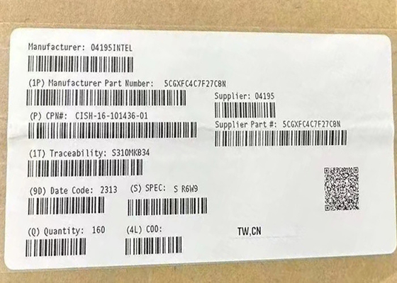 Πεδίο Προγραμματισμού Πύλης 5CGXFC4C7F27C8N 1.13V Cyclone V GX 925 MHz FPGA Προγραμματισμός Λογικής IC