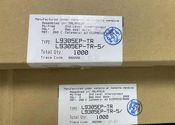 Οδηγοί πύλης L9305EP Οδηγός βαλβίδας 4 καναλιών αυτοκινήτων HSSOP36 Τεχνητό κύκλωμα