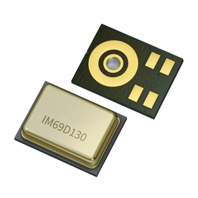 Αισθητήρας IC IM69D130V01XTSA1 MEMS μικρόφωνο με υψηλή γραμμικότητα εξόδου έως 130dBSPL