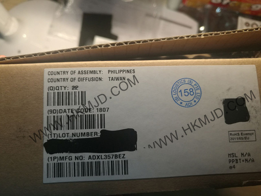 Αισθητήρας IC ADXL357BEZ χαμηλής ισχύος 3-άξονες MEMS επιταχυντές 14-CLCC