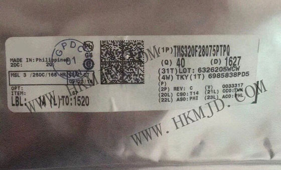 Μικροελεγκτής MCU TMS320F28075PTPQ 32-bit μονοπυρηνικός αυτοκινητοβιομηχανικός μικροελεγκτής λειτουργικής ασφάλειας IC