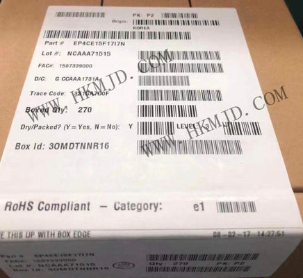 Πλαίσιο Προγραμματισμού Πύλης EP4CE15F17I7N FBGA-256 963LAB Cyclone IV E FPGA ολοκληρωμένα κυκλώματα 200MHz