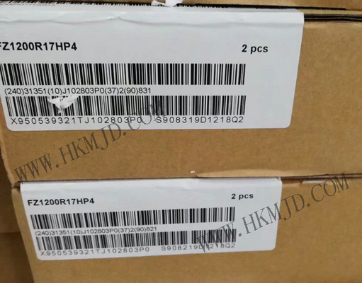 Συσκευές IGBT για οχήματα FZ1200R17HP4 1.7kV Μονάδα IGBT 1200A 7.8kW IGBT4 - P4