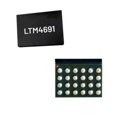 LTM4691IY Integrated Circuit Chip Low VIN Dual 2A Buck Regulator BGA24 για εφαρμογές με πολύ μικρές διαστάσεις