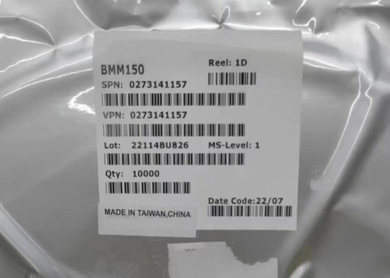 Αισθητήρας IC BMM150 20mA Αισθητήρας γεωμαγνητικού πεδίου τριών αξόνων 12-WLCSP Package