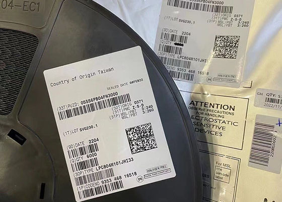 Μικροελεγκτής MCU LPC804M101JHI33 32-bit μονόπυρη 15MHz μικροελεγκτής IC