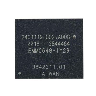 Η μνήμη IC Chip EMMC64G-IY29-5B111 512Gbit Non Volatile FLASH NAND μνήμη IC