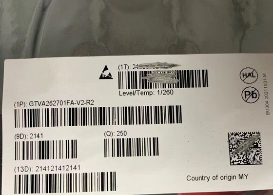 Τσιπ ολοκληρωμένου κυκλώματος GTVA262701FA-V2-R2 270W RF GaN σε τρανζίστορες SiC HEMT