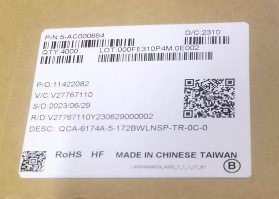 BT IC QCA6174A-5 Υψηλής απόδοσης διπλής ζώνης 802.11ac Bluetooth 5.0 με ένα τσιπ