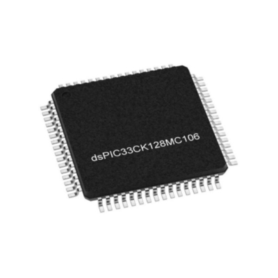 Μικροελεγκτής MCU DSPIC33CK128MC106T-I/PT Διαχειριστές ψηφιακού σήματος υψηλής ταχύτητας 16 bit
