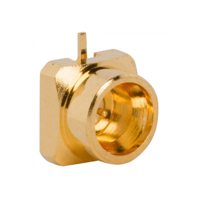 Συνδέτες 925-204J-51P 50Ω SMPM Καθαρό PCB Full Detent Jack Surface Mount