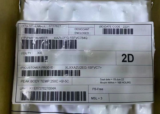 XAZU2EG-1SFVC784Q Quad ARM Cortex-R5 FPGA IC με 784-FCBGA πεδίο προγραμματισμού πύλης