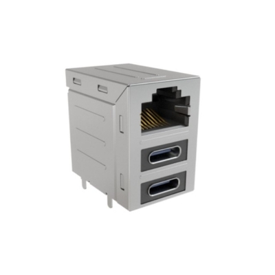 RJE36188310CH Συνδετήρες Συνδυαστικός συνδετήρας 8POS Μονουλικός Jack Combo Connector