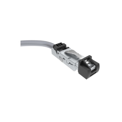 DRPC115009020 Συνδετήρες Καθαρός Βιομηχανικός RJ45 Plug To Pigtail Συνδετήρας Ethernet 60V