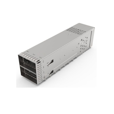 UE62-F162G-020G1 Σύνδεσμοι OSFP 1x1 Κλουβί χαμηλού προφίλ με απορροφητήρα θερμότητας υψηλής εξάτμισης 9,5Mm