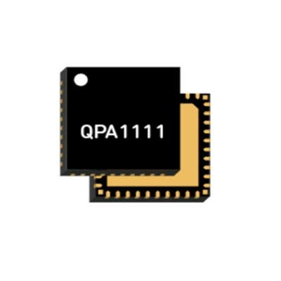 QPA1111 Μοντέλος ασύρματης επικοινωνίας 8.5 ∙ 10.5GHz 30 Watt GaN ενισχυτής ισχύος QFN-40