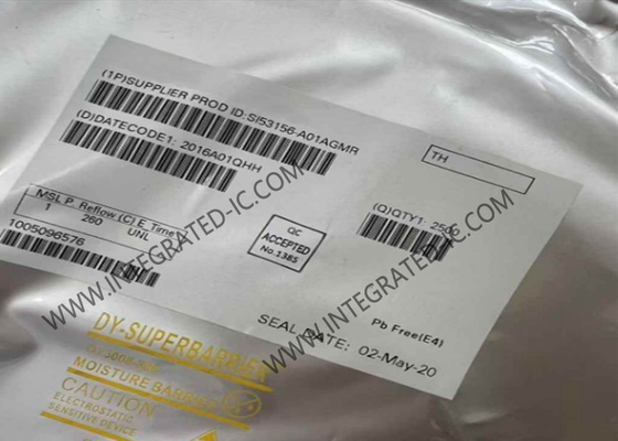 SI53156-A01AGMR Integrated Circuit Chip PCIe Clock Buffer 100MHz PCI-Express Fanout Buffer Ηλεκτρονική συσκευή που χρησιμοποιείται για την προετοιμασία των ενσωματωμένων κυκλωμάτων