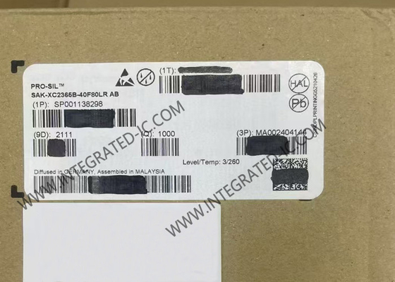 SAK-XC2365B-40F80LRAB Μικροελεγκτής MCU 16-bit Single-Chip MCU Οικογένεια MCU XC2000