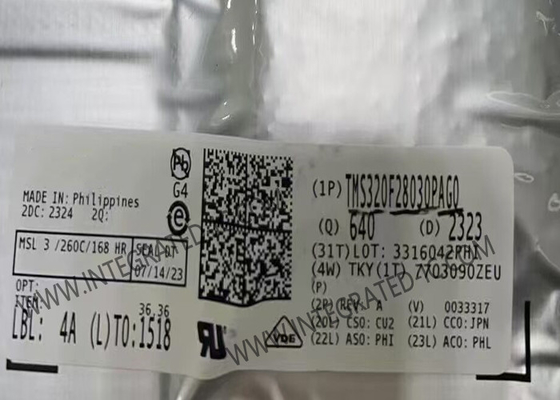 TMS320F28030PAGQ Μικροελεγκτής MCU Automotive 60MHz C2000TM 32-bit MCU TQFP-64