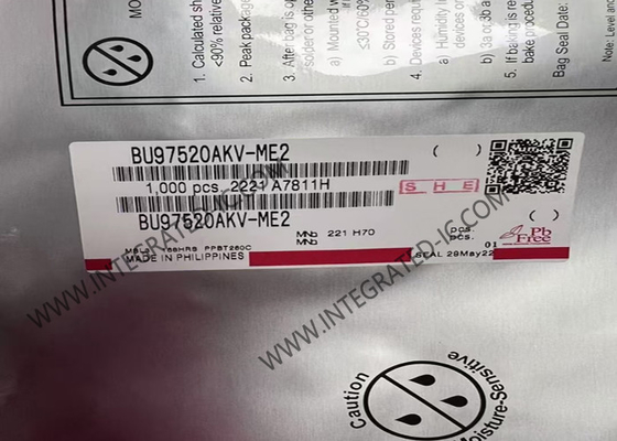BU97520AKV-ME2 Integrated Circuit Chip Automotive Low Duty LCD Segment Drivers VQFP-80 Ηλεκτρονικά κυκλώματα