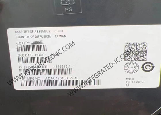 Μικροελεγκτής MCU ADAU1701JSTZ SigmaDSP επεξεργαστής ήχου με δύο ADC και τέσσερα DAC