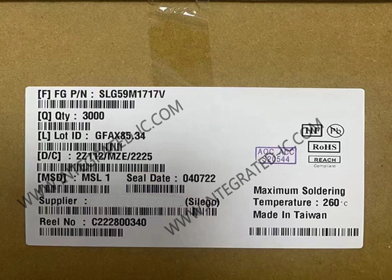 SLG59M1717V Integrated Circuit Chip GreenFET Single N-Channel Load Switch STQFN-16 (Μια μόνο N-κανάλι διακόπτης φορτίου)