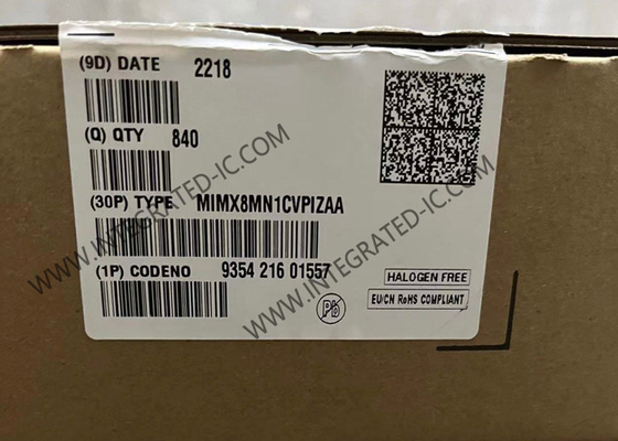 MIMX8MN1CVPIZAA Μικροελεγκτής MCU 2Core 64-Bit i.MX8MN Μικροελεγκτής IC FCBGA-306