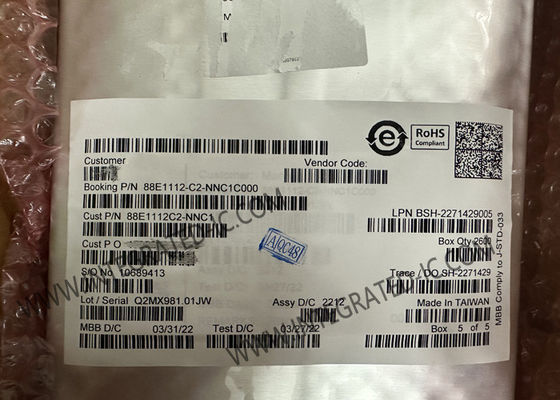 Ηλεκτρονικός διακομιστής Ethernet IC 88E1112-C2-NNC1C000 Ενσωματωμένος δέκτης 10/100/1000 Gigabit Ethernet